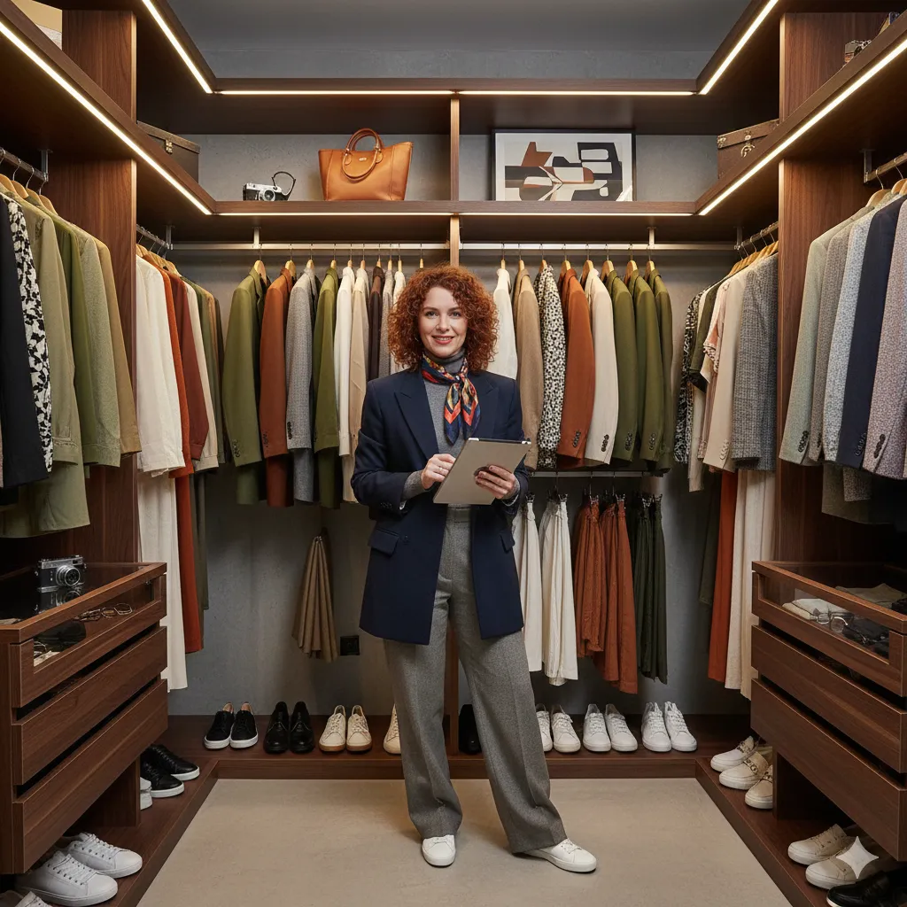 Moderne zakelijke garderobe voor creative professional